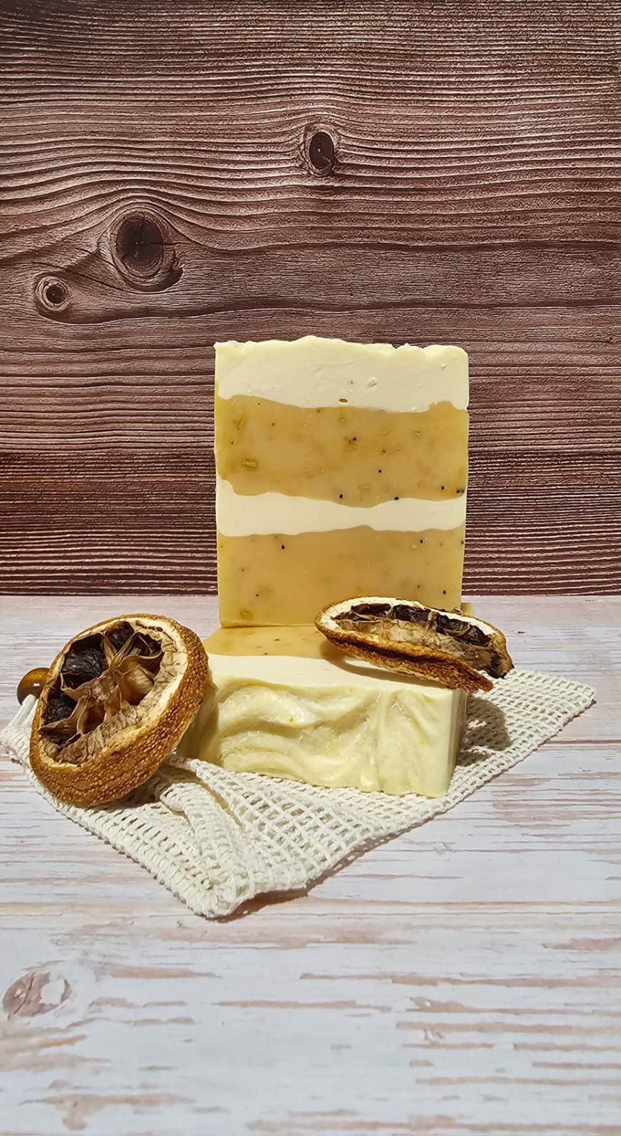 Fresh Lemon Cake Soap